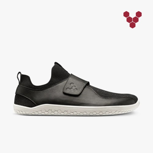 Vivobarefoot Primus Knit EZ Svart Joggesko Herre [2-XIKB]